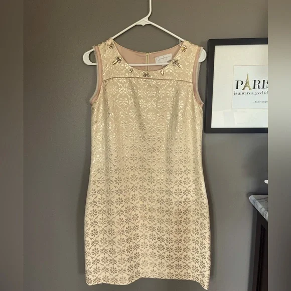 jessica simpson gold dress Jessica Simpson Ruffled Yellow Maxi Dress – Fashionville.com main image 0